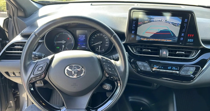 Toyota C-HR cena 86900 przebieg: 57884, rok produkcji 2017 z Ujście małe 352
